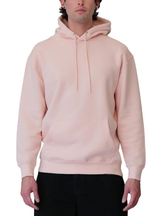 Other - Men's Heavyweight Fleece Pullover Hoodie with Drawstring - Cozy & Stylish